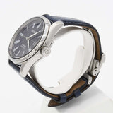 稼働 腕時計 SEIKO セイコー 6R15-03V0 PREASAGE プレサージュ デイト 自動巻 ネイビー色文字盤 箱・取説あり ベルト社外 H8574