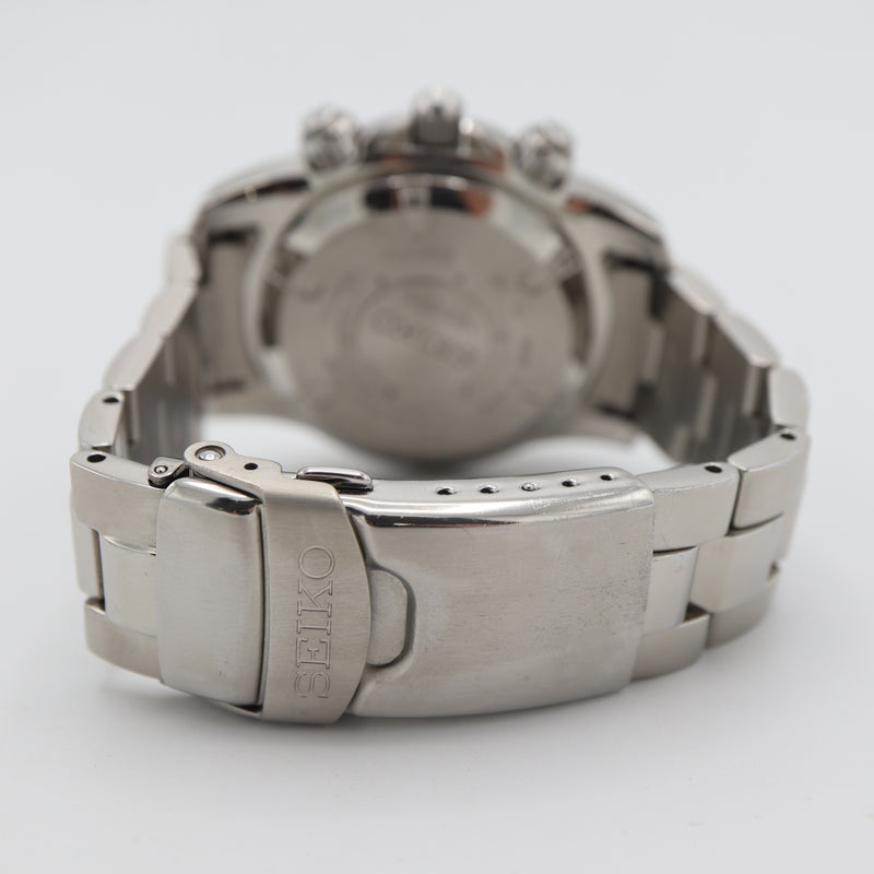 稼働 腕時計 SEIKO セイコー キネティック 7L22-0AC0 クロノグラフ