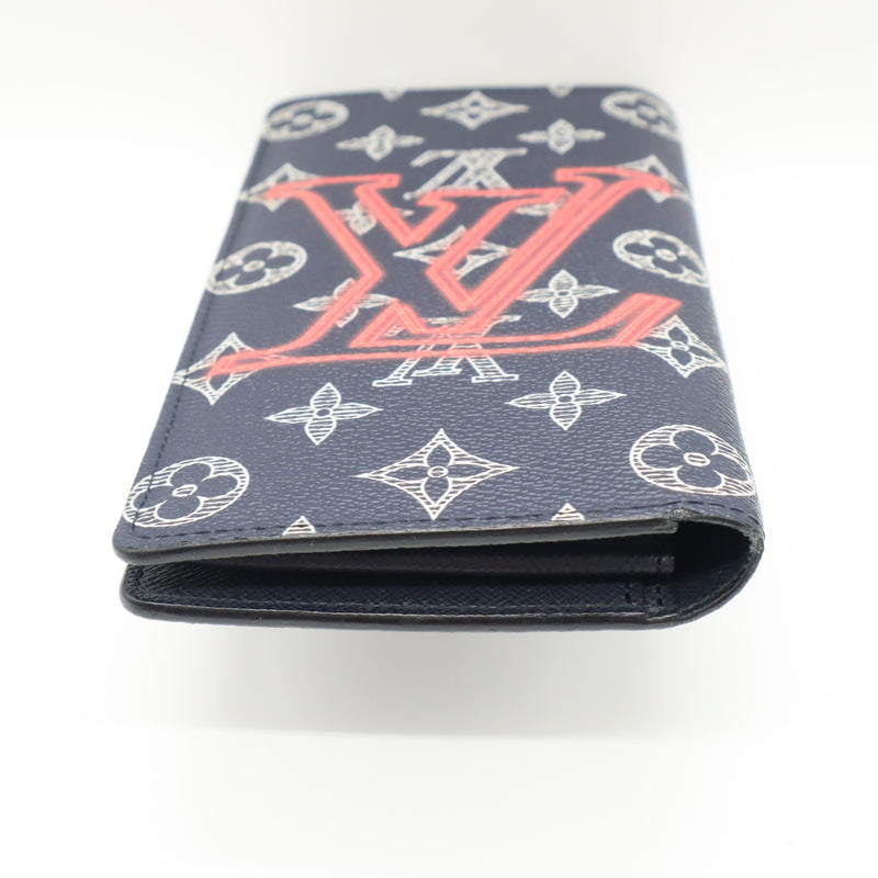 LOUIS VUITTON ルイ ヴィトン LV ポルトフォイユブラザ コラボ Ｍ62893 二つ折り長財布 箱袋 25k95-1