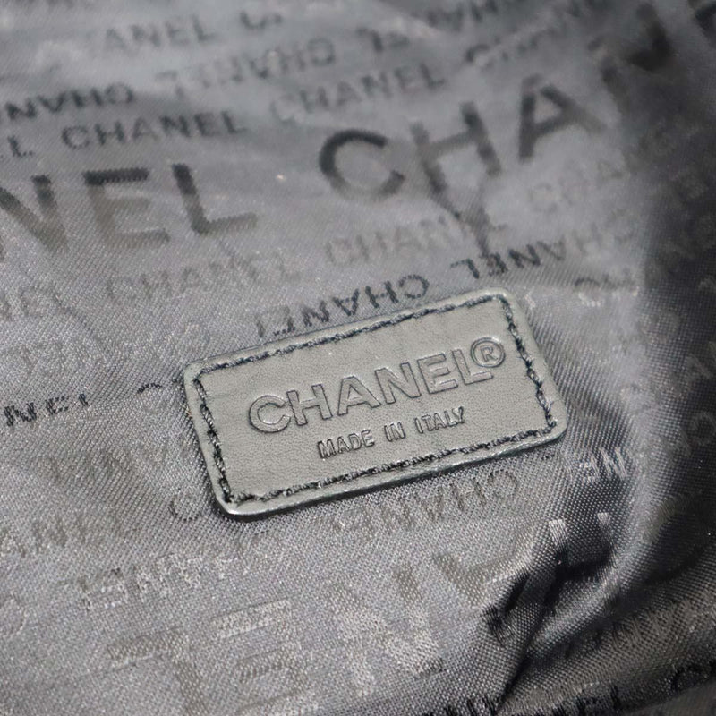 シャネル CHANEL スポーツライン ボストン バッグ ナイロン 黒 ブラック ココマーク 旅行 7番台 2002年 H15466