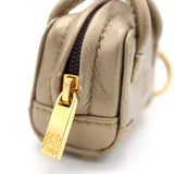 LOEWE ロエベ アマソナモチーフ キーホルダー チャーム 111.08.330 GP シープスキン ゴールド色 箱有 M1475