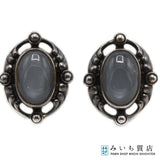 GEORG JENSEN ジョージジェンセン イヤリング 2018 ヘリテージ ムーンストーン SV925  約8.9g 箱 H23466