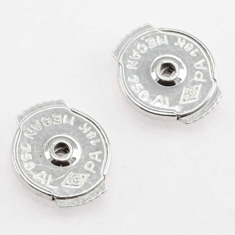 仕上済 CHAUMET ショーメ ピアス アノー サファイア ー 750 18K 9.7g ジュエリー gen106