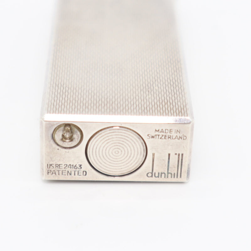 dunhill ダンヒル ガスライター US RE24163 シルバーカラー ローラー式 着火未確認 M745