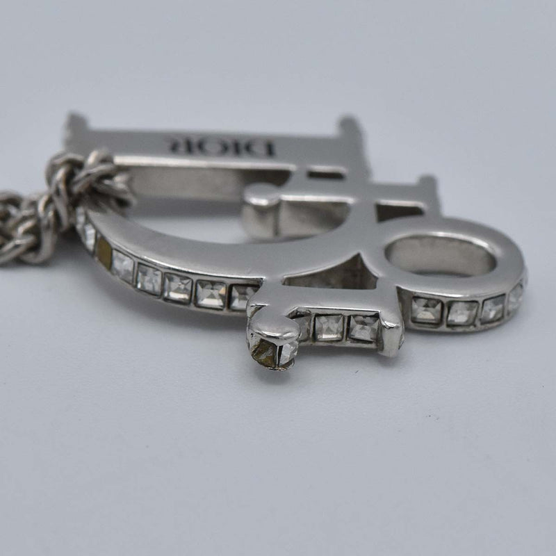 Christian Dior ディオール ネックレス ロゴ シルバーカラー 約15.7g アクセサリー 箱袋有 23s312-3