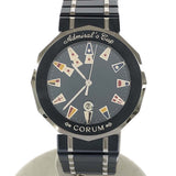 稼働 腕時計 CORUM コルム Admiral's  アドミラルズカップ ガンブルー 99.810.30 V-50 箱ギャラ 2026.10電池交換済 J591