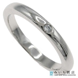 仕上げ済 TIFFANY&Co. ティファニー リング ダイヤ pt950 1P 約4.3g ジュエリー H5537