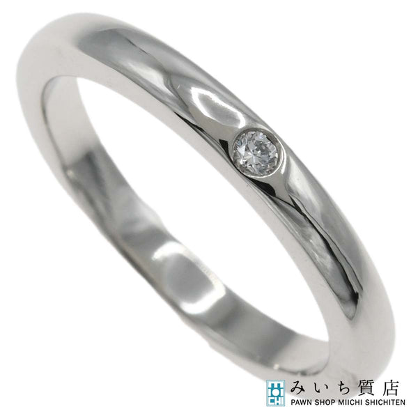 仕上げ済 TIFFANY&Co. ティファニー リング ダイヤ pt950 1P 約4.3g ジュエリー H5537