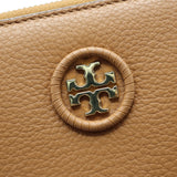 TORY BURCH トリーバーチ ウォレット ラウンドジップ レザー 長財布 ブラウン H7572