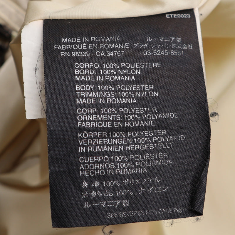 PRADA プラダ ジャケット サイズ38 ゴアテックス アウター ブラック レディース 服 M4240