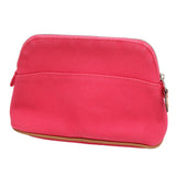 HERMES エルメス ボリードポーチ ミニ 化粧ポーチ 小物入れ ハイビスカス ピンク M4431