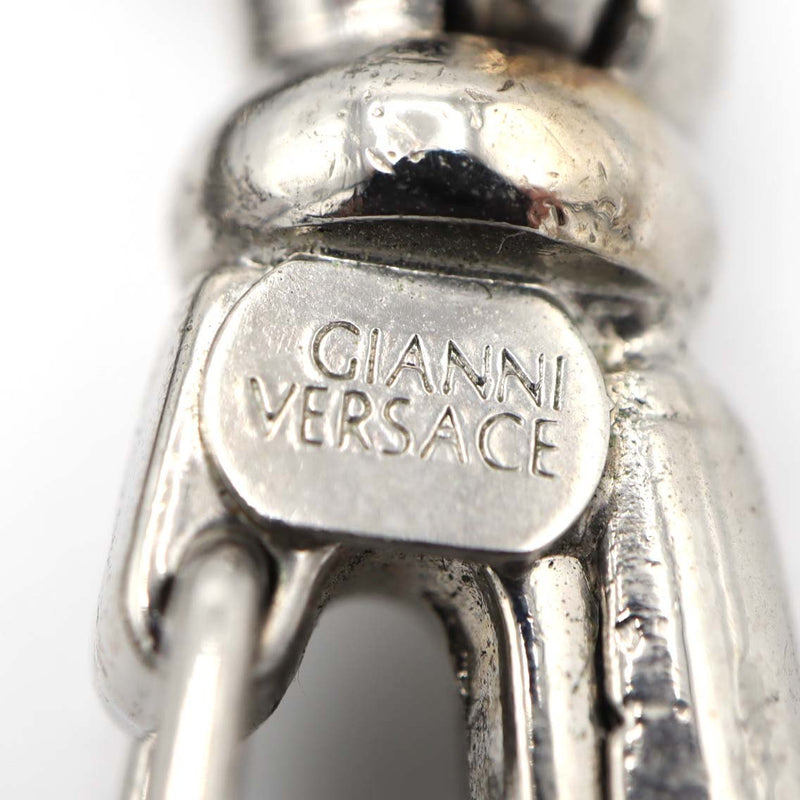 GIANNI VERSACE ジャンニ ヴェルサーチ ブレス メデューサ チェーン ラインストーン シルバーカラー アクセサリー H13082