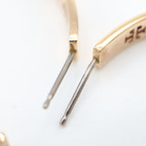 TORY BURCH トリーバーチ フックピアス ロゴ ゴールドカラー アクセサリー レディース k1361
