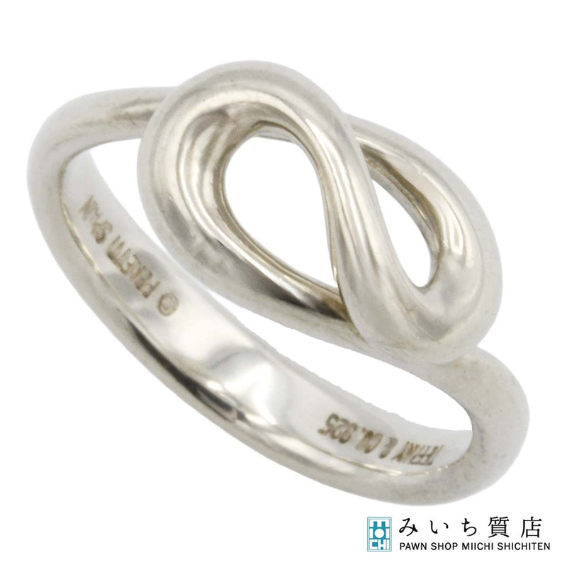 TIFFANY&Co. ティファニー オープン ウェーブ リング シルバー925 11.5