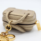 LOEWE ロエベ アマソナモチーフ キーホルダー チャーム 111.08.330 GP シープスキン ゴールド色 箱有 M1475