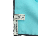 TIFFANY&Co. ティファニー スカーフ リボン ブルー シルク100％ 服飾小物 箱有 H1112