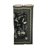 未使用 HERMES エルメス カレジェアン140 ズアヴとドラゴン Zouaves et Dragons バンダナ 大判ストール ブラック系 箱有 H18426