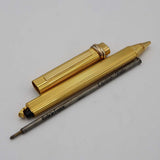 Cartier カルティエ ヴィンテージ トリニティ ボールペン ストライプ オーバル キャップ式 筆記用具 筆記未確認 J395
