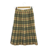 BURBERRY バーバリー バーバリーズ スカート ベージュ チェック レディース ファッション ok360-4