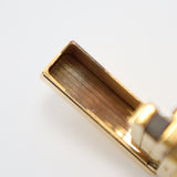 S.T.Dupont デュポン LINE2 ライン2 ヘアライン ガスライター ゴールドカラー 喫煙具 着火未確認 M717