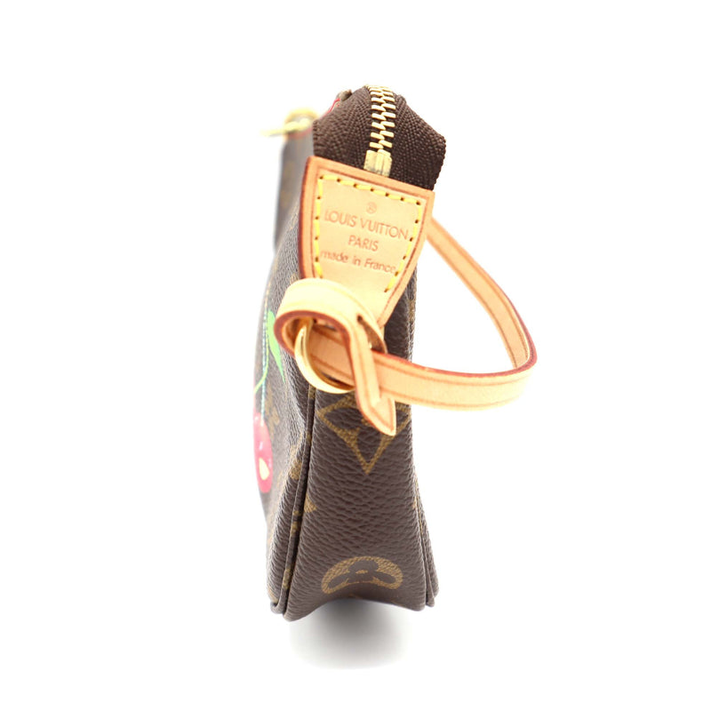 LOUIS VUITTON ルイヴィトン チェリー M95008 ポシェットアクセソワール 村上隆 モノグラム ポーチ H5509