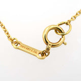 TIFFANY&Co. ティファニー ダブルループ ネックレス K18 YG イエローゴールド ペンダント サークル 4.0g k1256