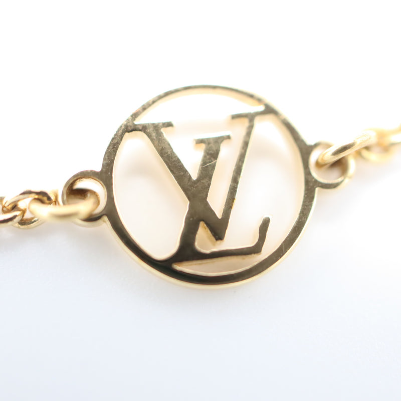 LOUIS VUITTON ルイヴィトン M68125 フラワーフル ネックレス 重量約6.6g アクセサリー H7052