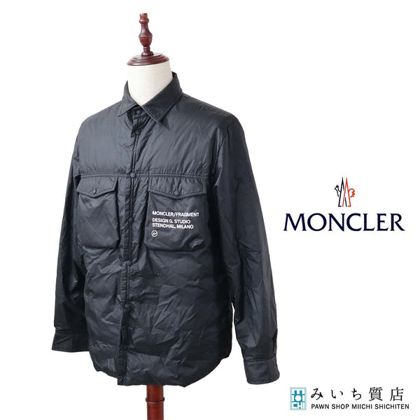 MONCLER モンクレール FRAGMENT DESIGN ダウンジャケット F209U1B50710 サイズ4 ナイロン ブラック アウター 24s356-1