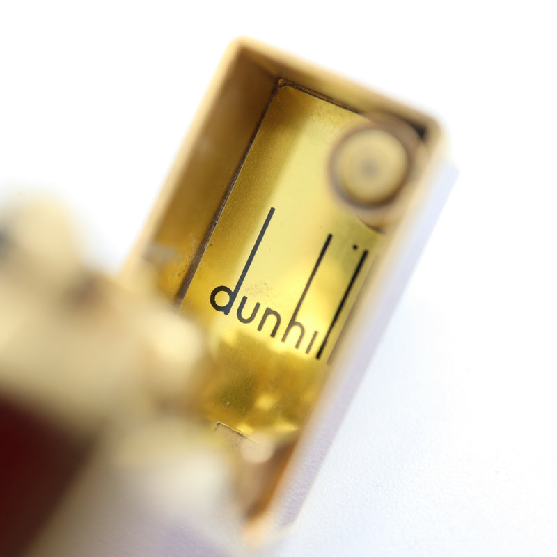 dunhill ダンヒル ガスライター US.RE24163 ローラー式 ボルドー ゴールドカラー 喫煙具 着火未確認 H2986