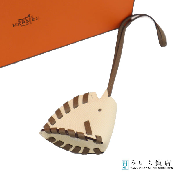 HERMES エルメス チャーム シュヴァル・トレッセ K刻印 バッグチャーム