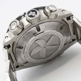 稼働 腕時計 EDOX エドックス CHRONOFFSHORE-1 クロノオフショア1 No.01114 自動巻 クロノグラフ 青色文字盤 箱・付属品有 M4320