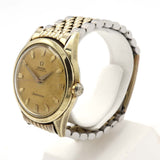 稼働 腕時計 OMEGA オメガ シーマスター cal.471 自動巻き クサビインデックス 純正ベルト 箱コマあり eco38