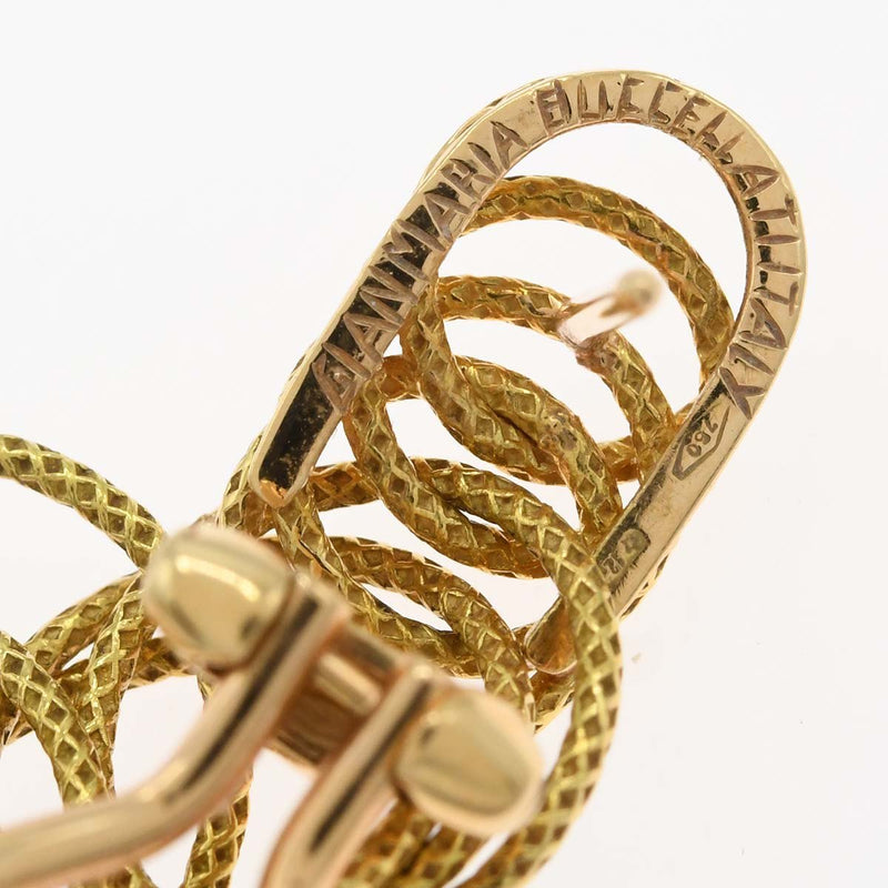 BUCCELLATI ブチェラッティ ピアス ハワイ 750 9.1g レディース ジュエリー mo38