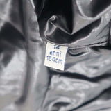 MONCLER モンクレール ダウンジャケット H29541A00015 5964D サイズ14A フェイクファー ブラック レディース H21907