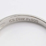 仕上げ済 Christian Dior クリスチャンディオール リング PT900/K18 D入り 11号 約3.5g ジュエリー ok1506