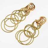 BUCCELLATI ブチェラッティ ピアス ハワイ 750 9.1g レディース ジュエリー mo38