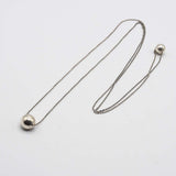 GEORG JENSEN ジョージジェンセン ネックレス ケイブ 925 シルバー 約9.8g アクセサリー k1276