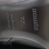 HERMES エルメス ブーツ 361/2 約23.5cm オマージュ ブラック レザー 靴 H21663