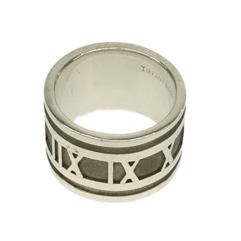 TIFFANY&Co. ティファニー アトラス ワイド リング 925 シルバー 約7号 8.5g アクセサリー H15339-3