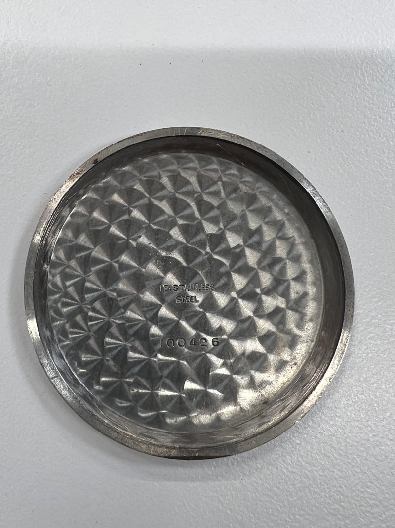 稼働 腕時計 OMEGA オメガ 懐中時計 100.426 スモセコ 手巻き 白色文字盤 ケース付き H20515