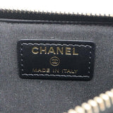 CHANEL シャネル フラグメントケース AP1253 キャビアスキン マトラッセ 財布 ブラック 29番代 ギャラ H5152