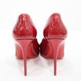Christian Louboutin クリスチャンルブタン ヒール パンプス 37サイズ メタリック レッド レディース 靴 箱袋 H22882
