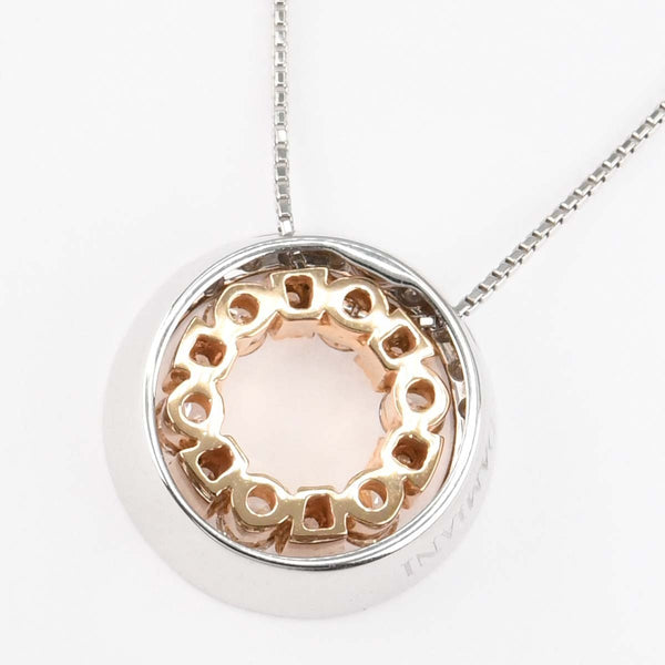 仕上済 DAMIANI ダミアーニ ネックレス ベルエポック サークル 750 ダイヤモンド 6.2g ジュエリー H11674