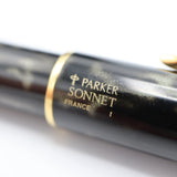PARKER パーカー SONNET ソネット ペン先18k-750 マーブル グレー系 筆記用具 文具 eco50
