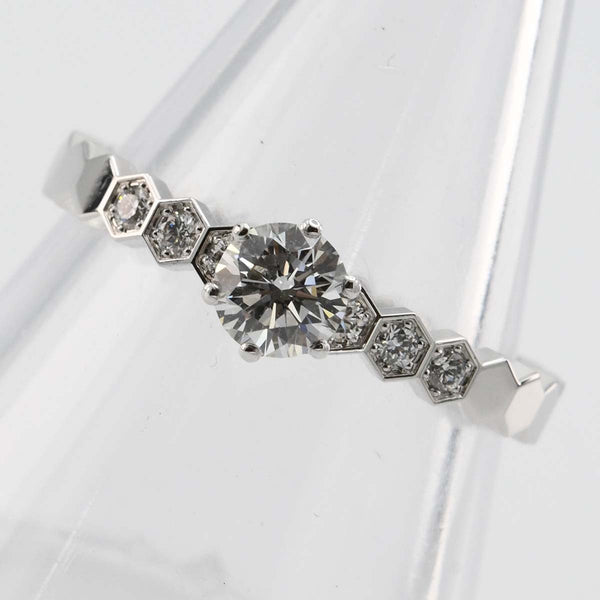 仕上済 CHAUMET ショーメ リング ビーマイラブ #52 11.5号 750 D 2.2g ジュエリー 箱有 H10953
