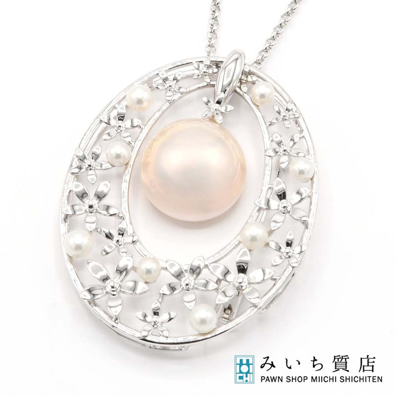 TASAKI タサキ ネックレス ブローチ 3WAY マベ真珠 マベパール 