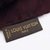 LOUIS VUITTON LV ルイヴィトン ストール 402336 紫系ブラウン 服飾小物 H19720
