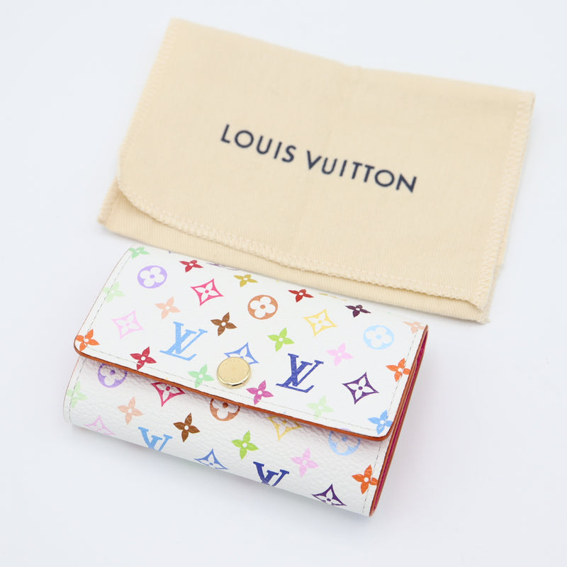 美品 LOUIS VUITTON ルイヴィトン M14092 LV×TM キーケース ミュルティクレ6 村上隆 日本限定 M3725