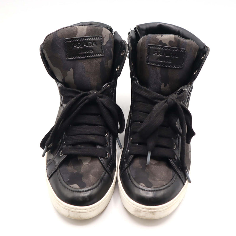 PRADA プラダ スニーカー 3T5770 37.5 24.5cm 迷彩 レディース 靴 24k1-12