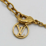 LOUIS VUITTON ルイヴィトン LV ネックレス M68074 ゴールドカラー×シルバーカラー コンビ アクセサリー ok947